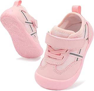 Baby Shoes Boy Girl First Walking Shoe Infant Crib Breathable Sneakers Lightweight Barefoot Shoes for Babies