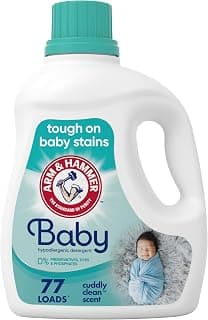 Tough on Baby Stains, No Preservatives, Dyes and Phosphates, Cuddly Clean Scent