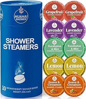 Amazon Deal Alert: Shower Steamers Aromatherapy 15 Pack, Self Care Relief Gifts | Luxury Home Spa Gifts for Mom Women Her Wife, White Elephant, Self Care- Relaxation, Travel Essentials