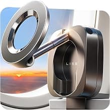 LISEN Airplane Travel Essentials for Flying Airplane Phone Holder for Desk | Phone Stand Hands Free MagSafe Travel Accessories Flying Long Flight Essentials Airplane Gadgets Gifts for Men