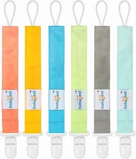 Holder Clip Leashes for Infant Boys & Girls Soother, Binky, Teethers