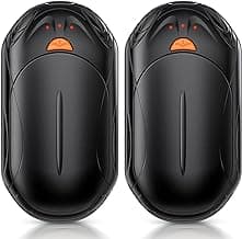AI Hand Warmers Rechargeable 2 Pack, AI Smart Chips Electric Hand Warmers, 20Hrs Long Safe Heat, Portable Pocket Heater, Gifts for Christmas, Outdoor, Hunting, Golf, Camping Accessories