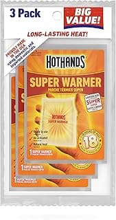 HotHands 54-Count Hand Warmers, Long Lasting, Safe, Natural, Odorless, Air Activated