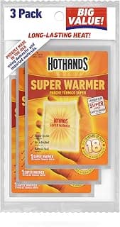 HotHands 54-Count Hand Warmers, Long Lasting, Safe, Natural, Odorless, Air Activated