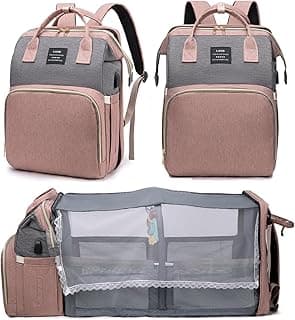 Multifunction baby bag, baby registry search, baby girl newborn essentials must haves, baby shower gifts, pink