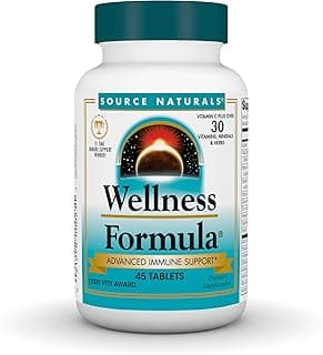Hidden Gem Find: Source Naturals Wellness Formula Bio-Aligned Vitamins & Herbal Defense - Immune System Support Supplement & Immunity Booster - 45 Tablets