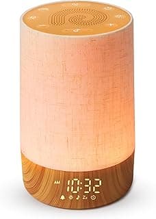 Dreamegg Sunrise Alarm Clock, Sound Machine with Alarm Clock &Wake Up Light | Dimmable Night Light, 29 Soothing Sounds, Sound Machine for Sleep, White Noise Machine for Bedroom Heavy Sleepers Adult Kids