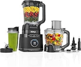 BlendSense Tech for smoothies, cookie dough, salsa & more. 8-cup processor bowl, 24-oz cup, 1800 peak watts.