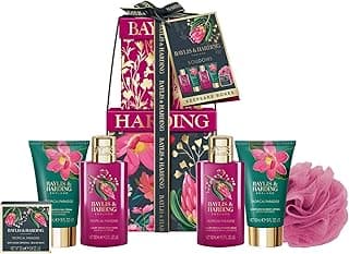 Baylis & Harding Boudoire Tropical Paradise Luxury Pamper Present Gift Set For Women - Vegan Friendly