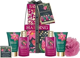 Baylis & Harding Boudoire Tropical Paradise Luxury Pamper Present Gift Set For Women - Vegan Friendly