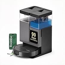 iRobot Roomba 415X Robot Vacuum & Mop Combo, 20,000Pa Suction, 90 Days Self-Emptying, Multifunction Dock Self-Cleaning & Hot Dry, Smart Obstacle Avoidance, Lifting Spinning Mops, Ideal for Pet Hair