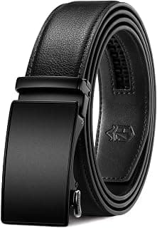 Mens belt - Adjustable Leather Ratchet Belts for Men with Gift Box