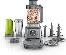 72-oz blend & processing pitcher plus XL smoothie bowl maker & nutrient extractor. 7 functions, dishwasher safe.