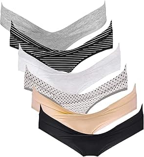 Intimate Portal Cotton Maternity Underwear Under the Bump Pregnancy Postpartum Bikini Panties