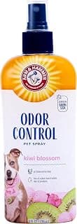 Arm & Hammer Super Deodorizing Dog Spray, Kiwi Blossom, 8 Fl Oz | pH-balanced, paraben-free formula for daily use on wet or dry coats, ideal between grooming and after walks or play