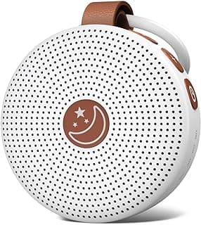Portable Sound Machine Mini White Noise Machine Baby Shushing Brown Noise Machine with 30 Soothing Sounds for Kids Adults Dogs Auto-Off Timer 32 Volume Levels Sleep Machine for Home Office Privacy