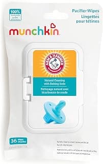 Munchkin Arm & Hammer Pacifier Wipes for Baby Essentials, 36 Count