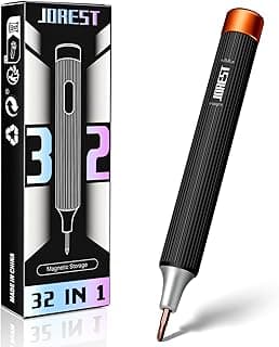 JOREST 32-In-1 Small Precision Screwdriver Set Magnetic, Eyeglass Repair Kit, Gadgets Gifts for Men, Multi Bit Mini Screwdriver with Torx Bits for Electronics, Glasses, PS5/4, Camera, Phone, Laptop
