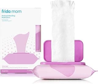Full-Length Postpartum Pad Liners, Speeds Healing and Reduces Swelling for Perineal Area, 24-Count