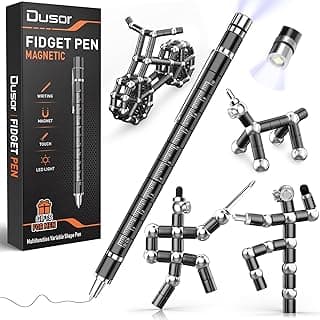 Perfect Gift Idea: Dusor Gifts for Men Fidget Pen, Easter Basket Stuffers for Teens Multifunction Pen, Anniversary Birthday Easter Gift for Men Dad Him Husband Boyfriend, Easter Basket Cool Stuff Gadgets for Son Teens