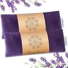 Hihealer Weighted Eye Mask for Sleeping, Lavender Eye Pillow for Spa Yoga | Relaxation Gifts for Women, Meditation Accessories, Relaxing, Self Care, Stress Relief, Wellness Gifts,Purple Birthday Gifts