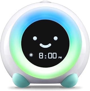 Price Drop: LittleHippo Mella: Kids Alarm Clock, Ready to Rise Children's Sleep Trainer, Night Light, Sound Machine and OK to Wake for Toddlers and Kids - Arctic Blue (Updated 2025)