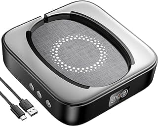 Meatanty Mouse Mover Undetectable, Super-Silent Mouse Jiggler Device Move Randomly, Automatic Wiggler Shaker Giggler, Adjustable Interval Timer, Keep Computer Laptop Active for Office Home Remote Work