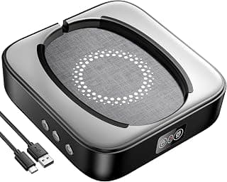 Meatanty Mouse Mover Undetectable, Super-Silent Mouse Jiggler Device Move Randomly, Automatic Wiggler Shaker Giggler, Adjustable Interval Timer, Keep Computer Laptop Active for Office Home Remote Work