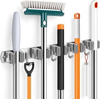 Heavy-duty construction, Space-Saving Wall Mount, Easy To Install, Perfect for kitchen, garage, garden, laundry closet