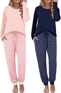 Jogger Pants with Pockets,Plaid Printed,Sleep & Lounge,Daily Wear,Gifts,Mom,Wife,Her,Fall Winter Sleepwear