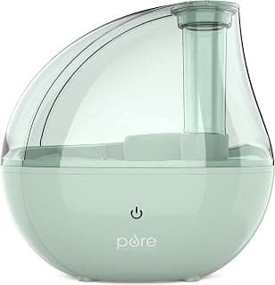 Soft Glow Night Light, Whisper-Quiet, For Baby Nurseries & Kids Bedrooms to Relieve Congestion, Colds, & More (Whisper Green)