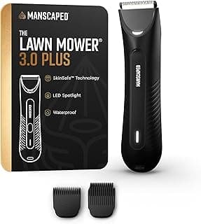 Updated SkinSafe® Trimmer Blade, Waterproof Wet/Dry Groomer, USB-C Rechargeable, Men’s Wireless Ball Shaver, Tuxedo Black