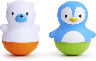 Mold Free Baby Bath Toys, Polar Bear/Penguin, 6+ Months