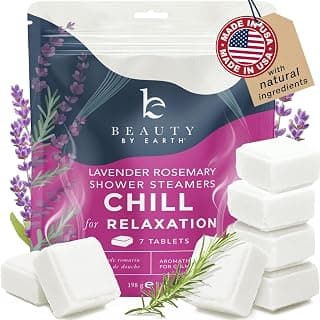 Is It Worth Buying: Shower Steamers Aromatherapy - USA Made with Natural Ingredients | Large Shower Bombs with Lavender Oil for Stress Relief, Relaxing Spa Gifts for Women & Men, Luxury New Mom & Nurse Gifts