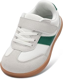 Toddler Shoes Zero Drop Minimalist Sneakers for Toddler/Little Kid Barefoot Slip on Tennis Shoes for Kids Boys Girls