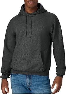 Men's Hoodie - EcoSmart Fleece Hooded Sweatshirt for Men & Women - Midweight Fleece - Big & Tall Available