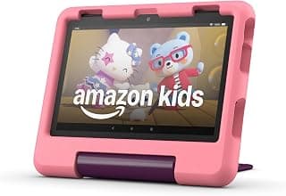 Amazon Fire HD 8 Kids tablet (newest model), ages 3-7. With bright 8" HD screen. Includes ad-free and exclusive content, parental controls and 13-hr battery, 32GB, Disney Princess