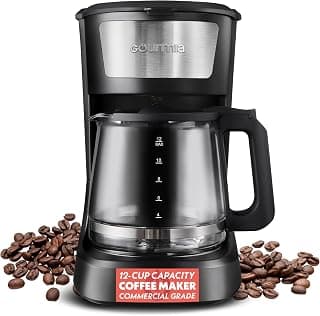 Deal Alert! Gourmia 12-Cup Coffee Maker – A Mom's Morning Lifeline for Under $18!