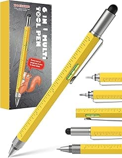 Unique Gifts for Men Multitool Pen - Fathers Day Dad Gifts for Husband Grandpa Boyfriend Him, Fathers Day Gift from Daughter Wife Son, Cool Gadgets EDC Tools Birthday Gift for Men Who Have Everything