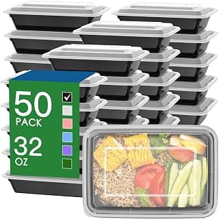 Mom's Secret Weapon: Score 50-Pack Meal Prep Containers on Amazon!