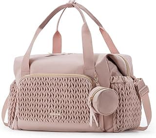 mommore Diaper Bag Tote, Large Capacity Travel Diaper bags, Hospital Bag for Labor Delivery, Baby Bag with Pacifier Case | Hospital Bag, for Labor Delivery, Baby Bag, with Pacifier Case