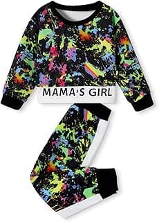 Hidden Gem Find: Toddler Baby Girls Clothes Outfits Long Sleeve Pullover Sweatshirt Tops + Pants Set Fall Winter Sweatsuits 1-6T