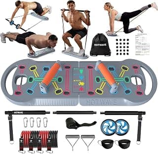 Multifunctional Pushup Handles for Floor, Professional Strength Training Equipment for Men and Women, Home Gym