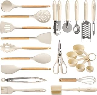Silicone Kitchen Utensil, Food Grade, Nonstick Cookware Friendly, BPA-Free, Heat-Resistant, Everyday Home Essentials, Gifts
