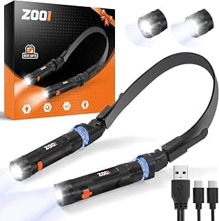 Rechargeable Neck Work Light with 150° Adjustable Angle, Gifts for Men