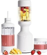 Smoothies, Shakes, Sauces, Dips & Soups, Blends Ice & Frozen Fruit, Extra Tritan Vessels, Straw System