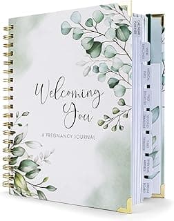 Pregnancy Journal and Memory Book with Stickers and Keepsake Pocket | Lovely Gift for First Time Moms to Be - A Planner to Track Your Little Ones Life-changing Journey