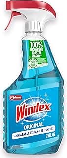 Streak-Free Shine, Removes Dirt, Smudges & Fingerprints from Glass Tabletops, Windows, Mirrors, Shower Doors & More