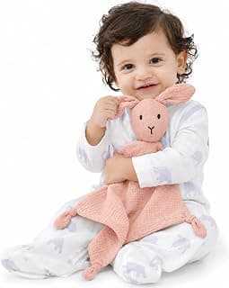 Lovies for Boy Girl Gift | 11" x11" for Easy Grip & Carry | 2-Layer Soft Cotton | Soothes, Self-settles | Machine Washable