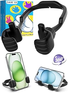 Gifts for Teens Boys Girls Adults Mothers Day: Thumbs Up Lazy Phone Stand Cell Phone Holder for Desk Kids Teenage Tween Men Women Stocking Stuffers Funny Cool Gadget Birthday Ideas Wife Mom Gifts